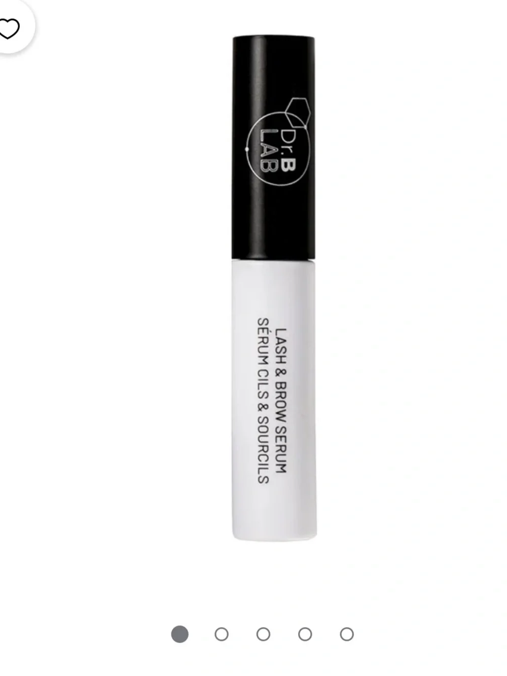Dr. Brandt Lash & Brow Serum — White and Black
